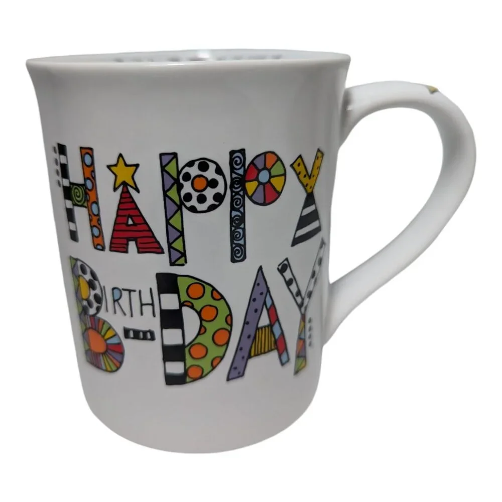 Our Name is Mud Happy Birthday I'm an Adult - Make it Stop 4 1/4 inch mug‎
